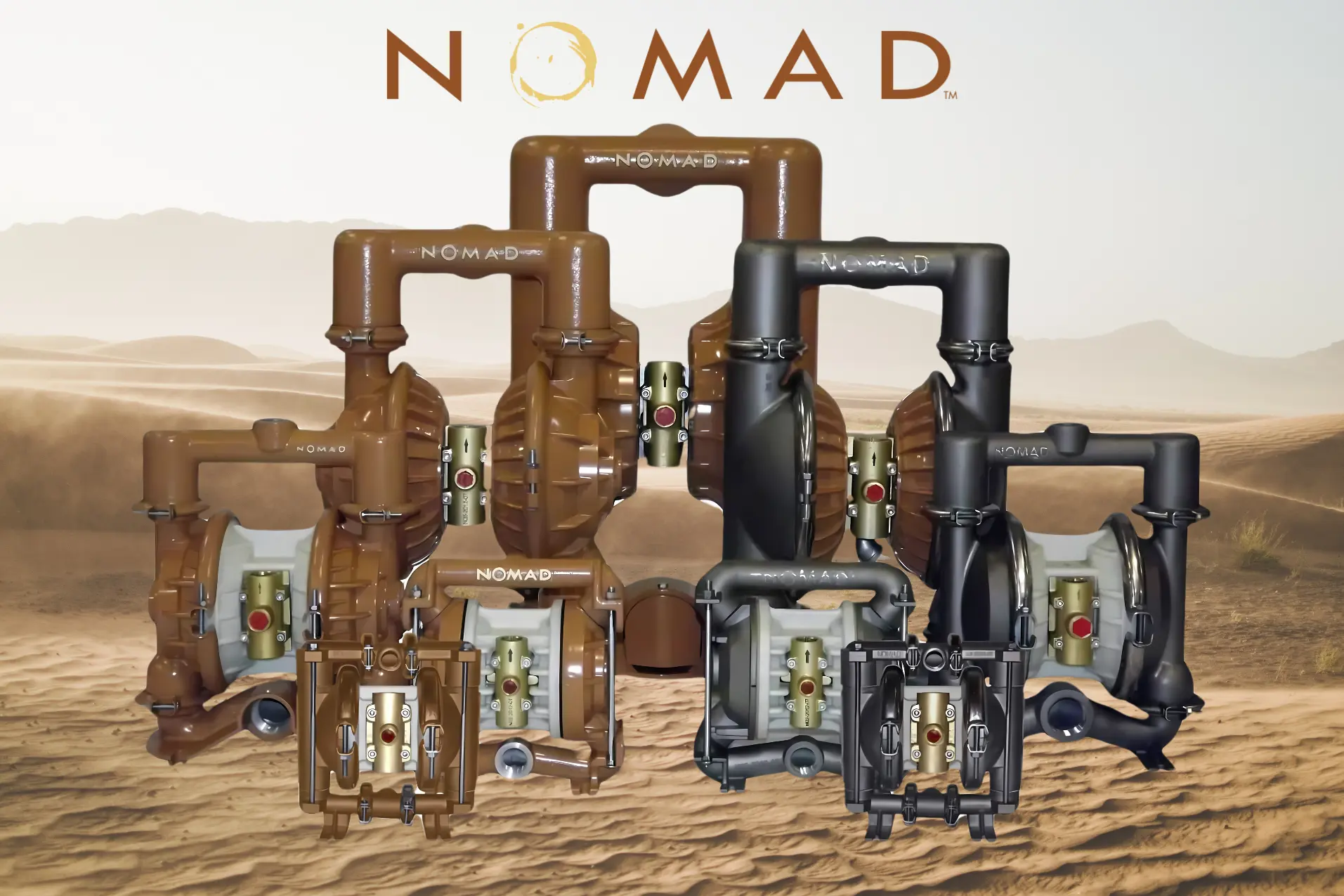 NOMAD membraanpompen